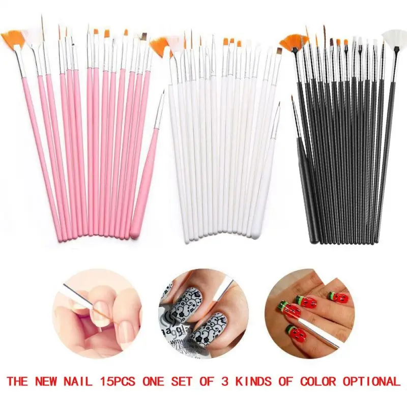 15pcs Fine Detail Paint Brush  - Watercolor Brush Pen ulasan dan harga