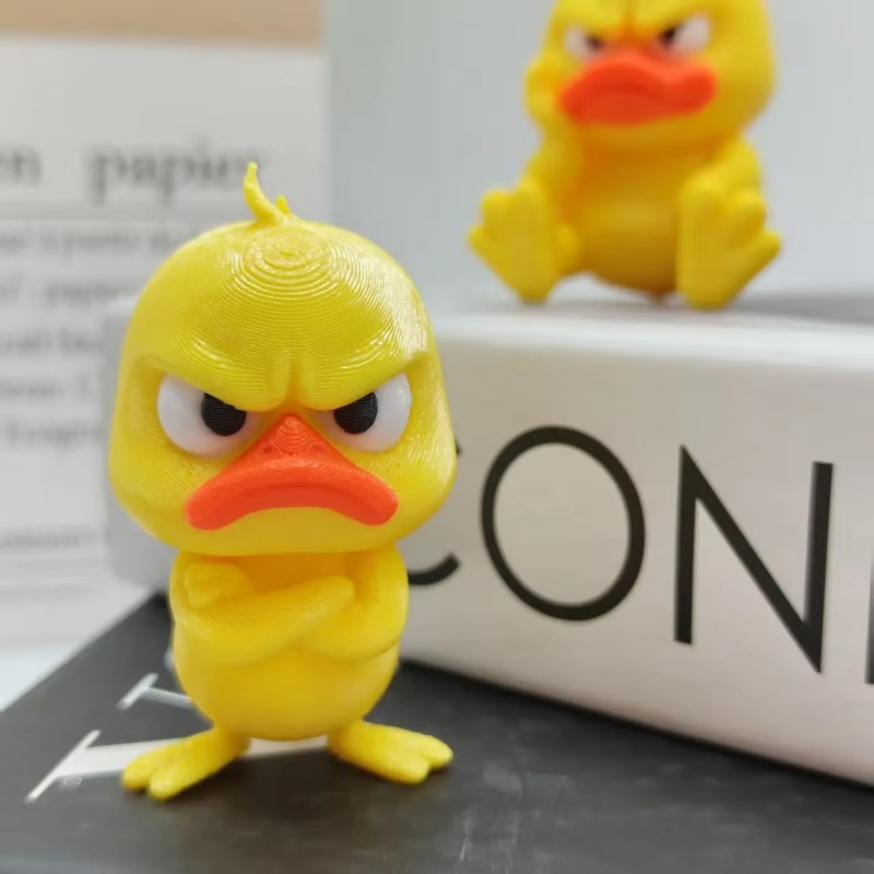 3D Printing Angry Yellow Duck  - Art Craft Duck ulasan dan harga