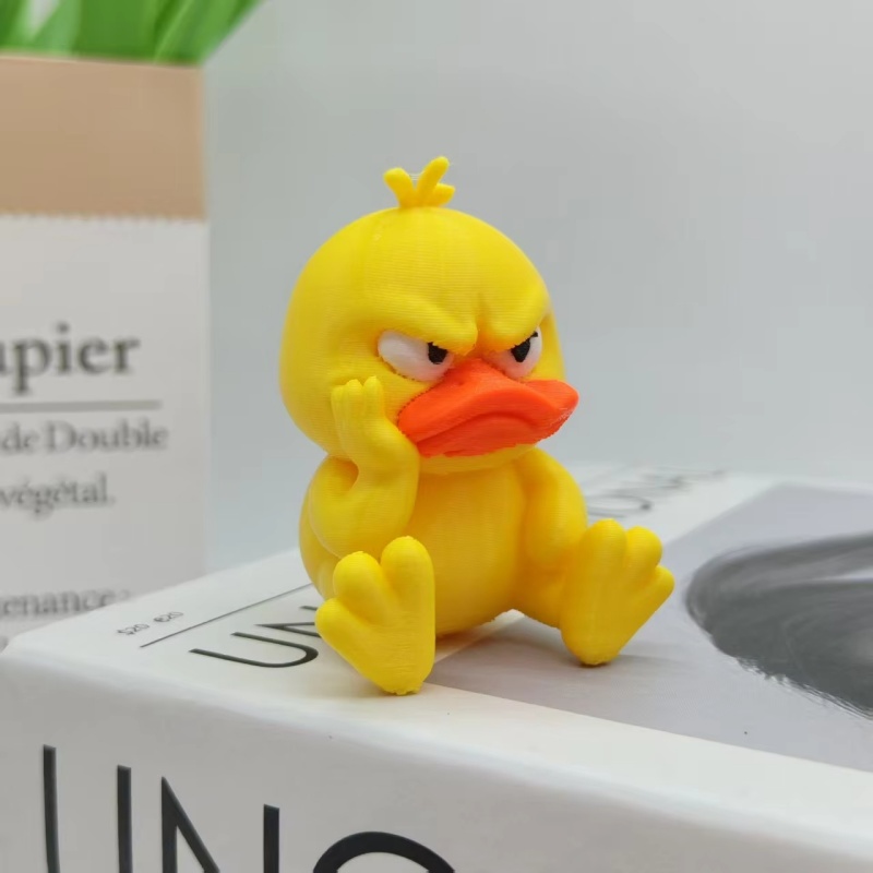 3D Printing Angry Yellow Duck  - Art Craft Duck ulasan dan harga