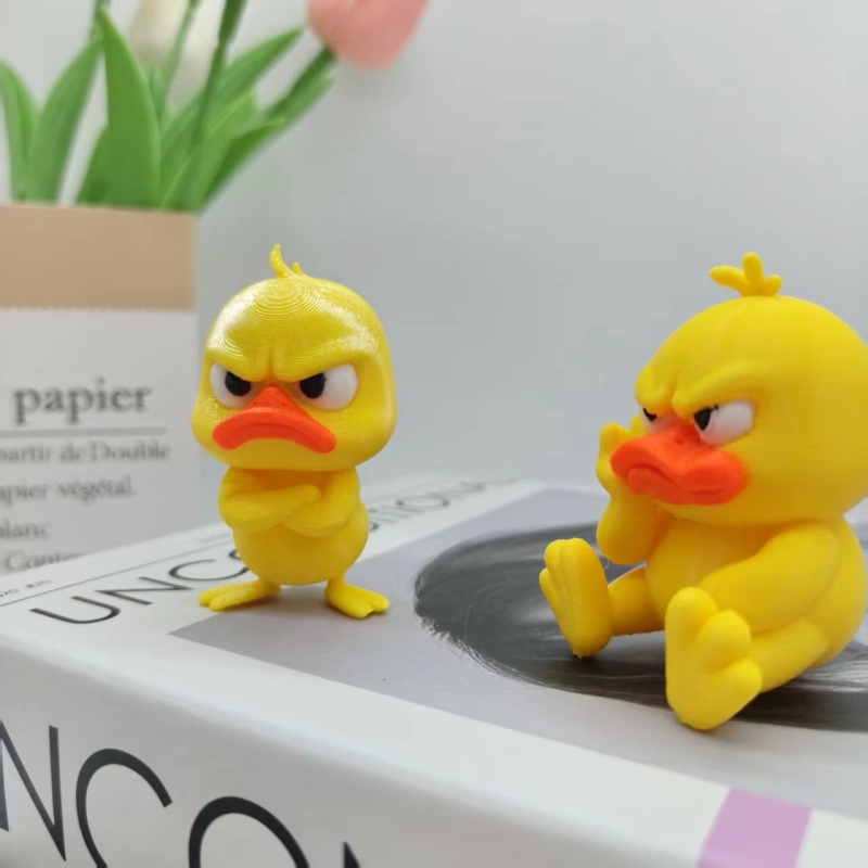 3D Printing Angry Yellow Duck  - Art Craft Duck ulasan dan harga