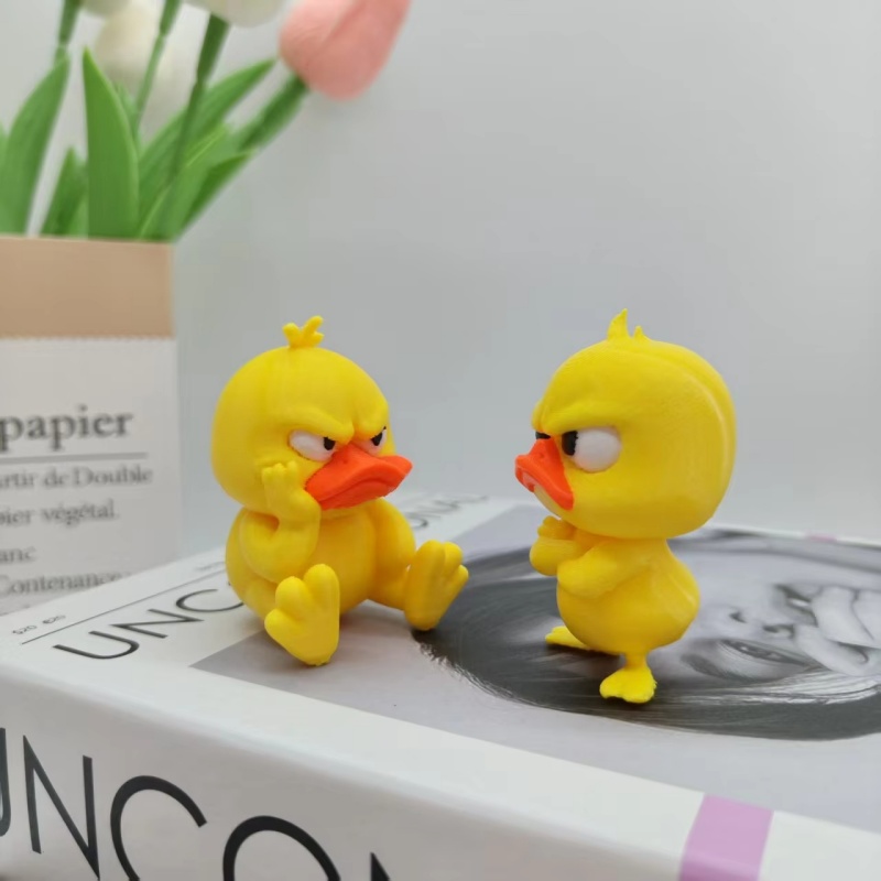 3D Printing Angry Yellow Duck  - Art Craft Duck ulasan dan harga