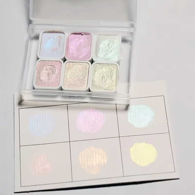 1ml 6-Color Pearl Series Solid - Art Craft Easy With Paper ulasan dan harga