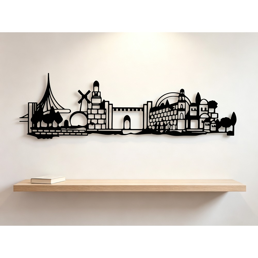 CIFBUY Metal Wall Art Jerusale - Art & Craft Fair ulasan dan harga