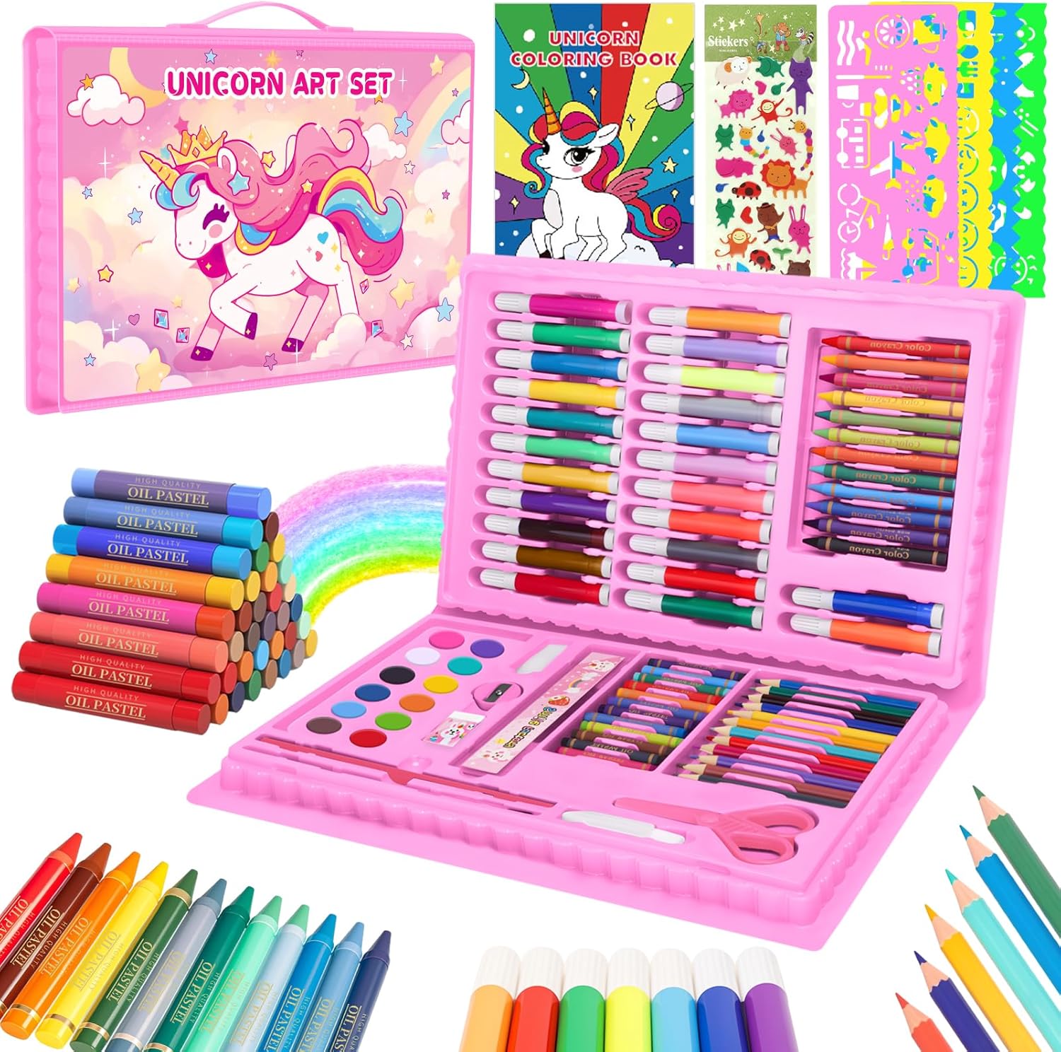 Coloring Book Set for Kids, Di - Watercolor Brush Pen ulasan dan harga