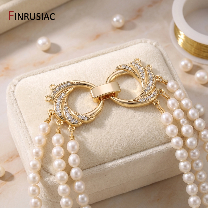 14K Gold Plated Brass With Zir - Art Craft Making ulasan dan harga