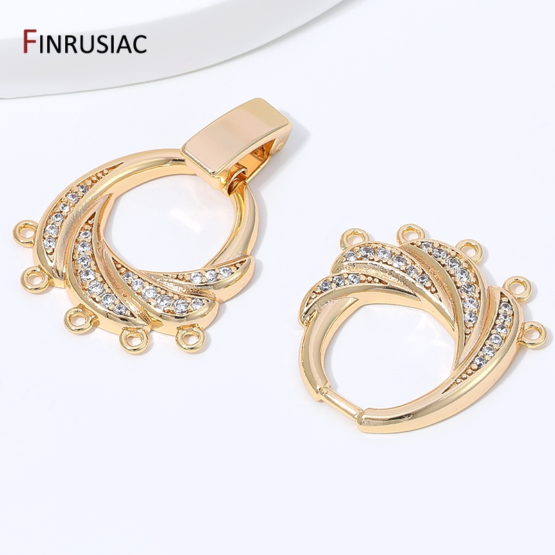 14K Gold Plated Brass With Zir - Art Craft Making ulasan dan harga
