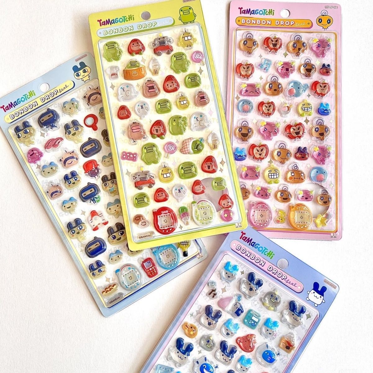 Tamagotchi 3D Stickers - Cute  - Art Craft Materials ulasan dan harga