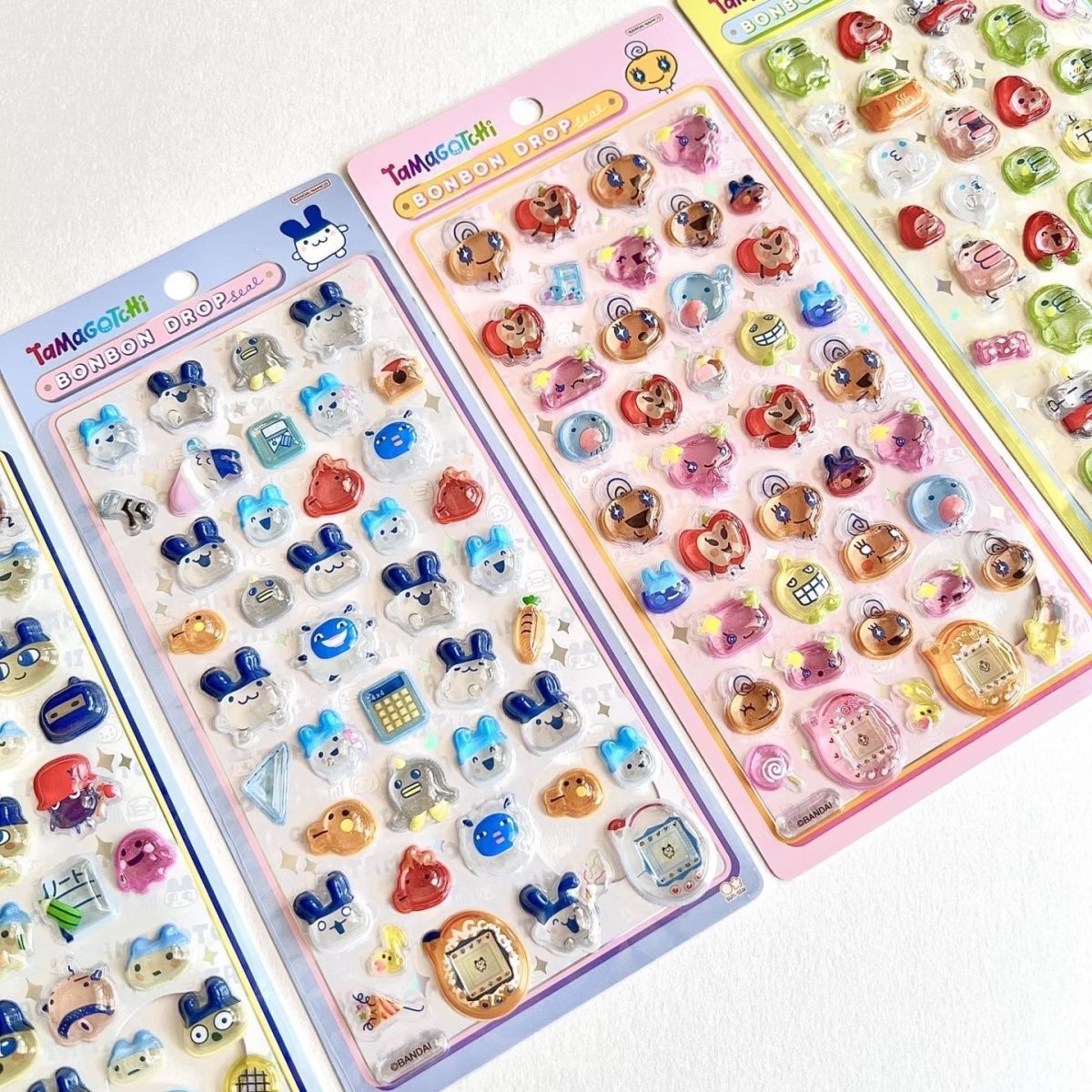Tamagotchi 3D Stickers - Cute  - Art Craft Materials ulasan dan harga