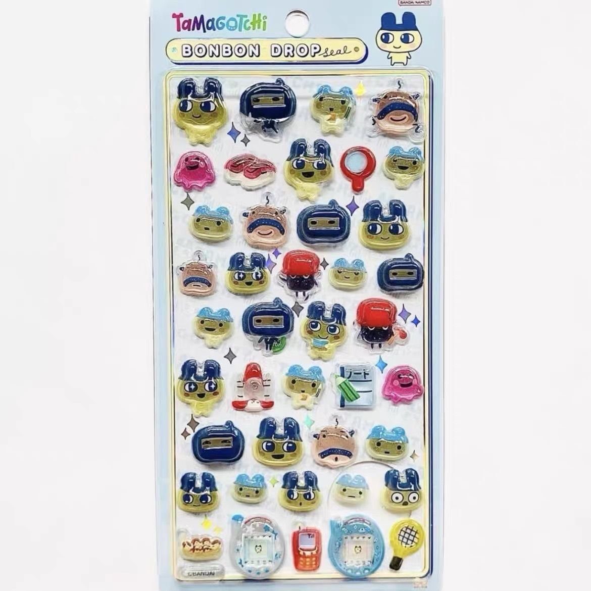 Tamagotchi 3D Stickers - Cute  - Art Craft Materials ulasan dan harga