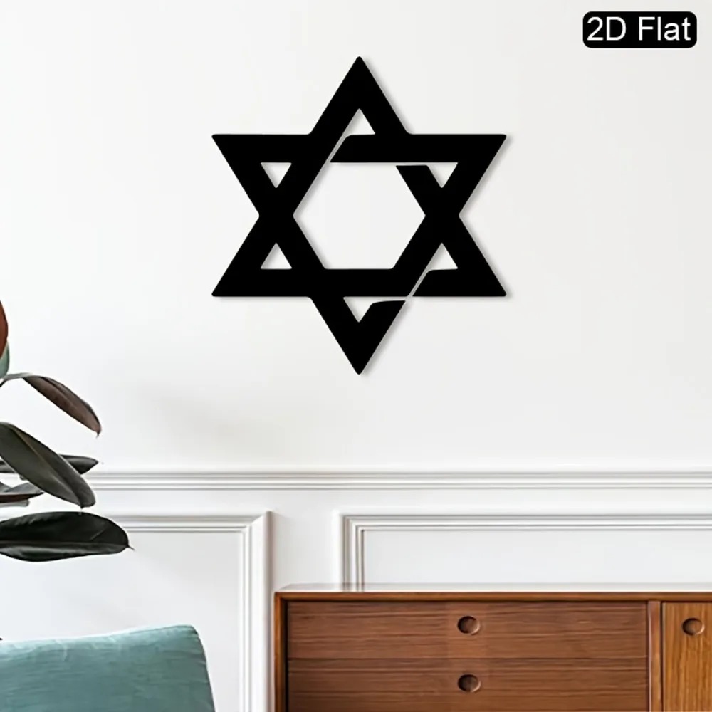 CIFBUY Iron Wall Art Star of D - Art & Craft Fair ulasan dan harga