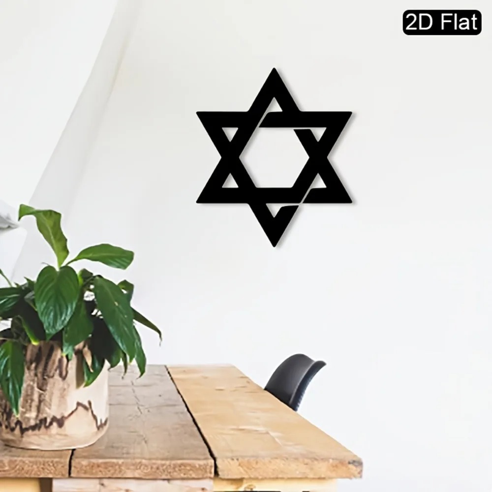 CIFBUY Iron Wall Art Star of D - Art & Craft Fair ulasan dan harga