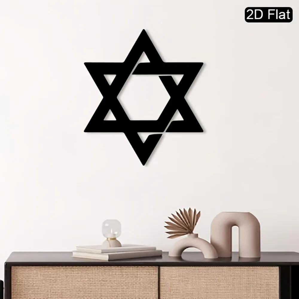 CIFBUY Iron Wall Art Star of D - Art & Craft Fair ulasan dan harga