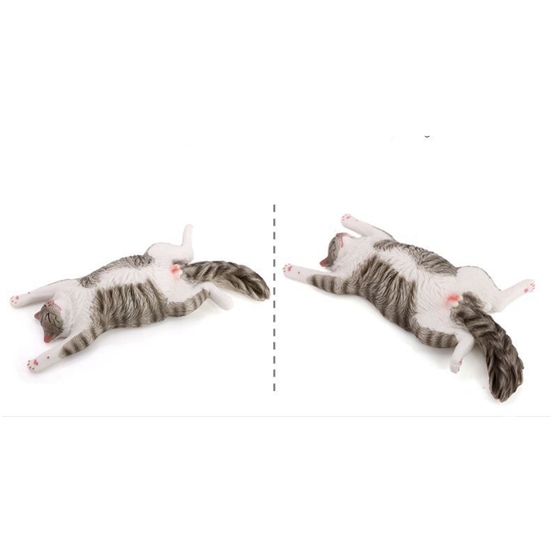 Creative Sleeping Cat Figurine - Art Craft Cat ulasan dan harga