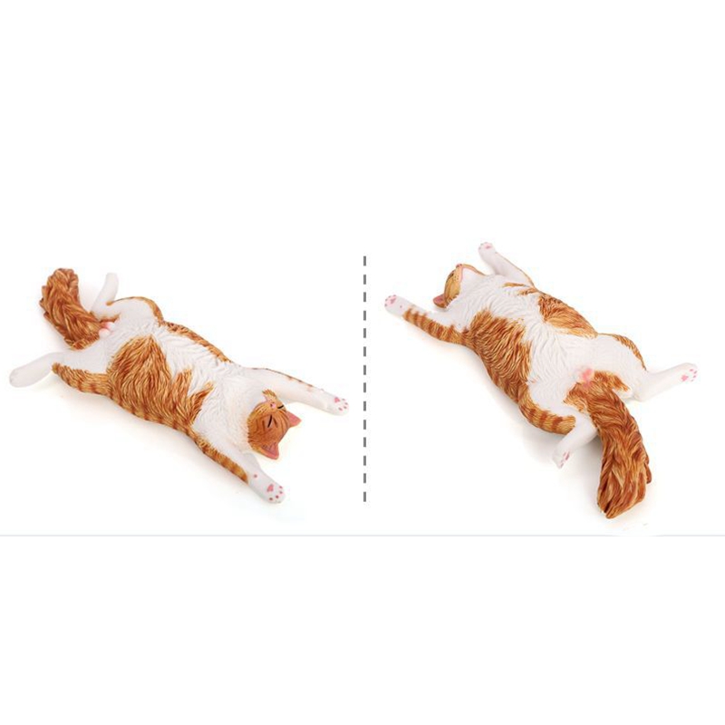 Creative Sleeping Cat Figurine - Art Craft Cat ulasan dan harga