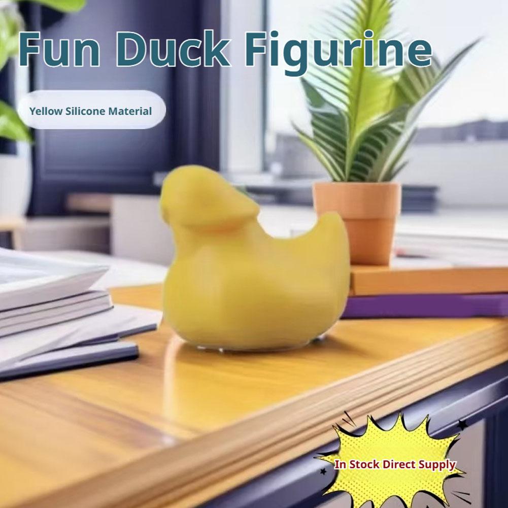 Funny Duck Statue Mini Prank F - Art Craft Duck ulasan dan harga