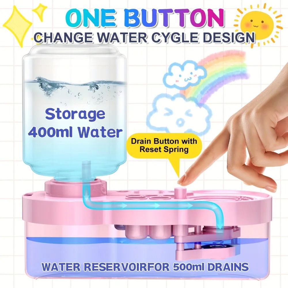 Paint Brush Washer Multifuncti - Watercolor Brush Pen ulasan dan harga
