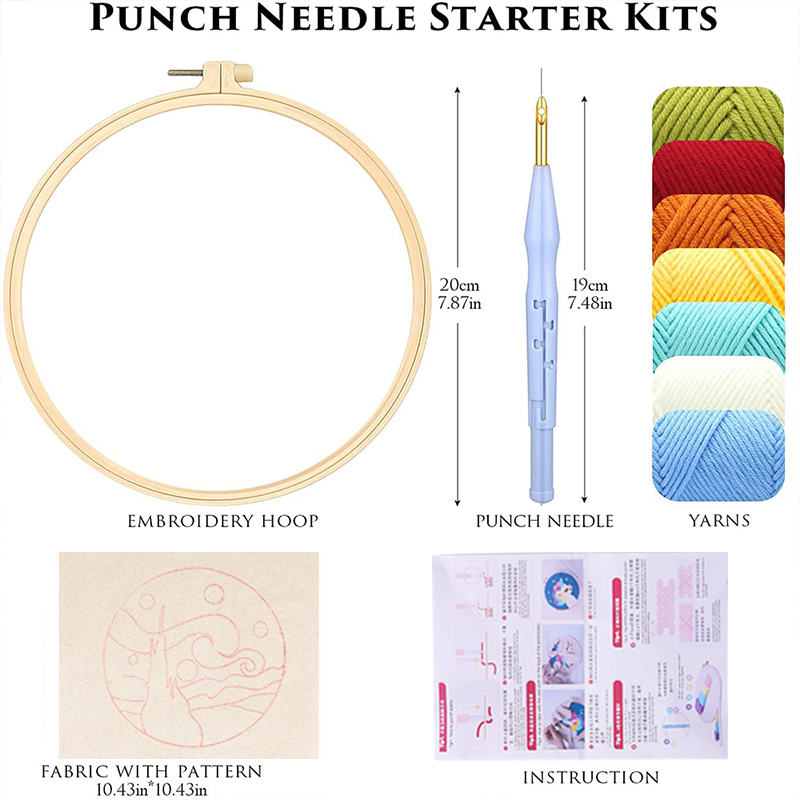 Halloween Theme Punch Needle E - Art Craft Easy With Paper ulasan dan harga