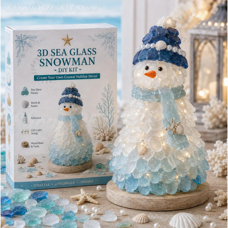 Christmas DIY Sea Glass Craft  - Art Craft And ulasan dan harga