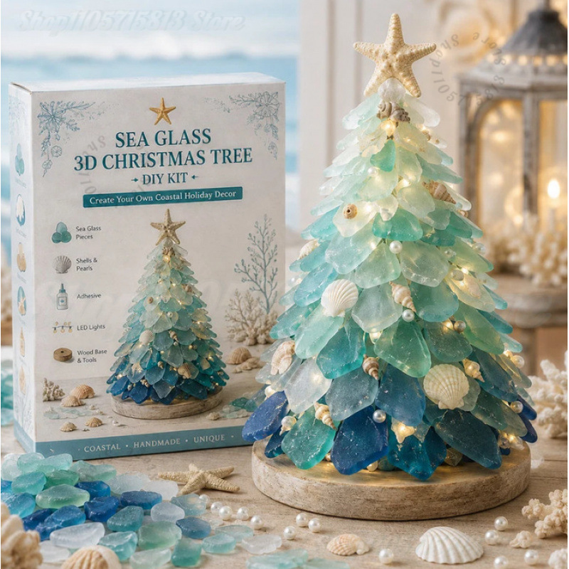 Christmas DIY Sea Glass Craft  - Art Craft And ulasan dan harga