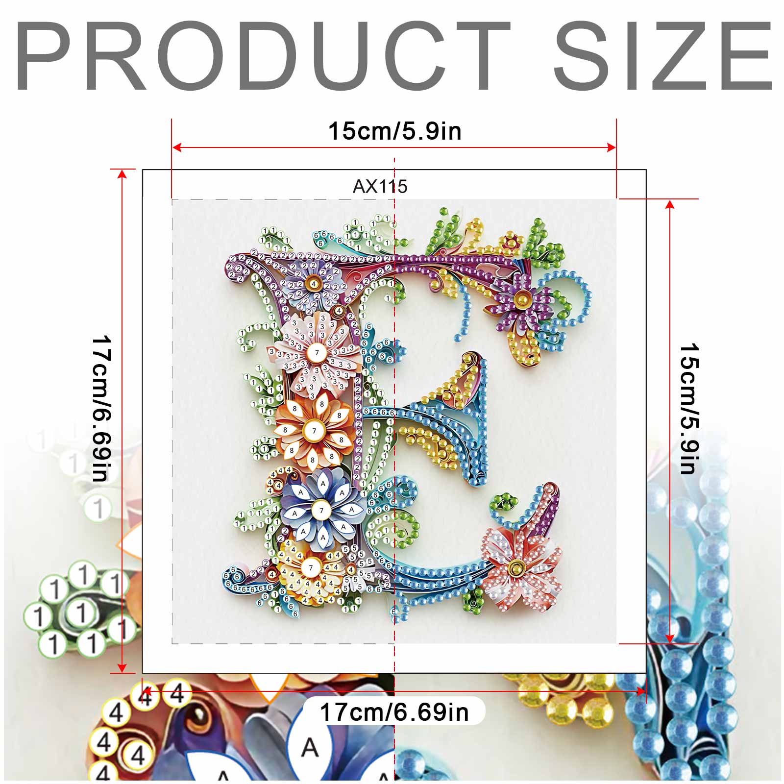Special Shaped Diamond Art pai - Art Craft Kite ulasan dan harga