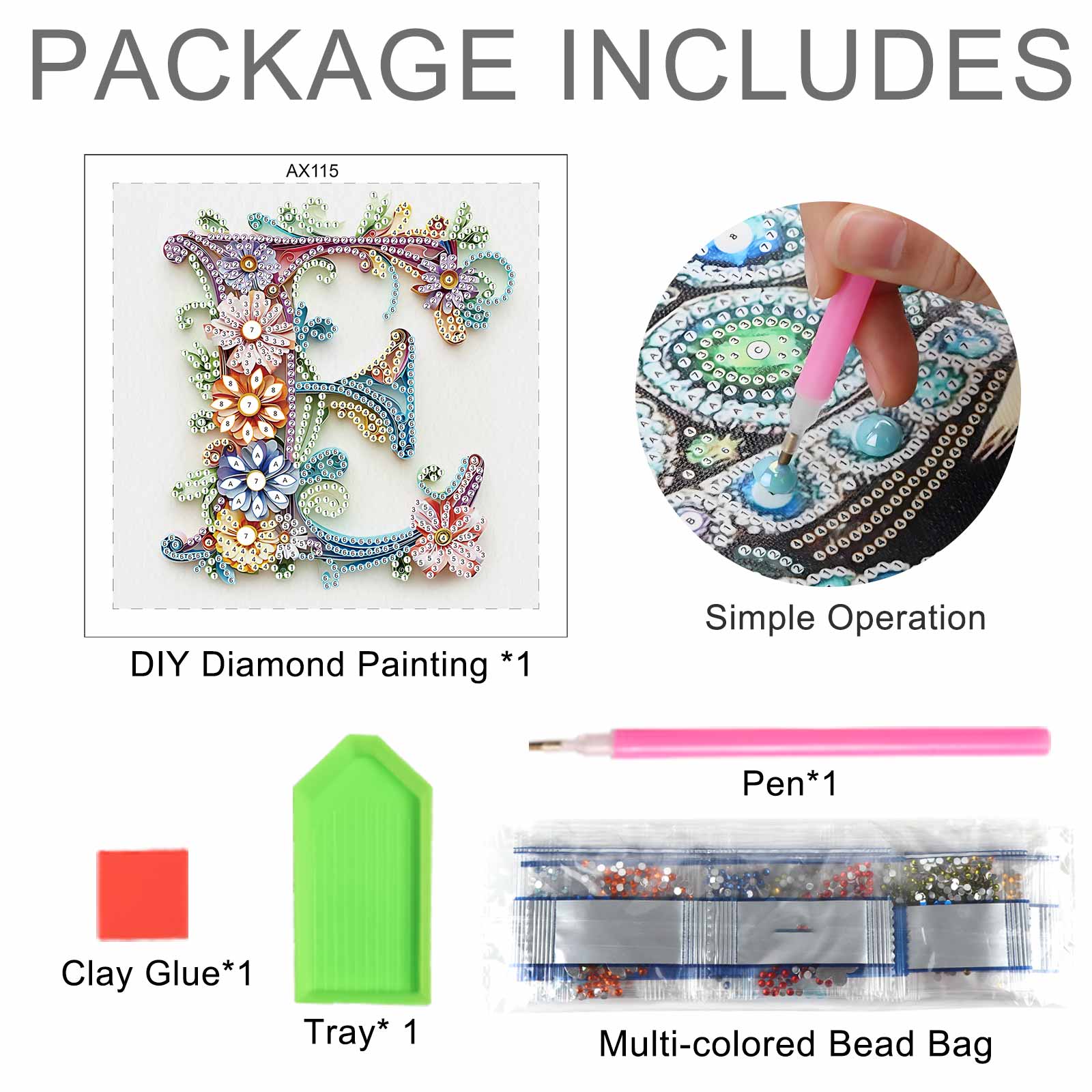 Special Shaped Diamond Art pai - Art Craft Kite ulasan dan harga