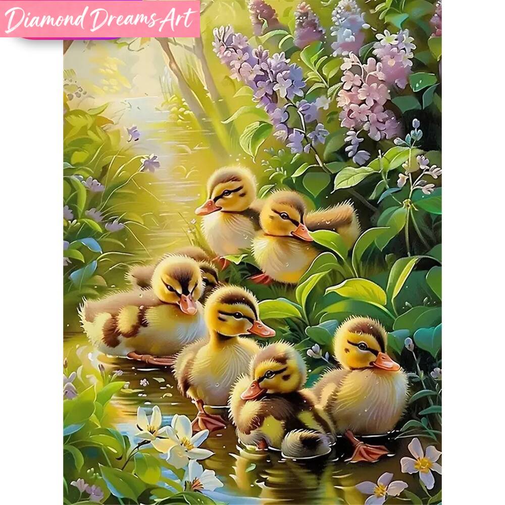 Frameless, 5D DIY Diamond Pain - Art Craft Duck ulasan dan harga