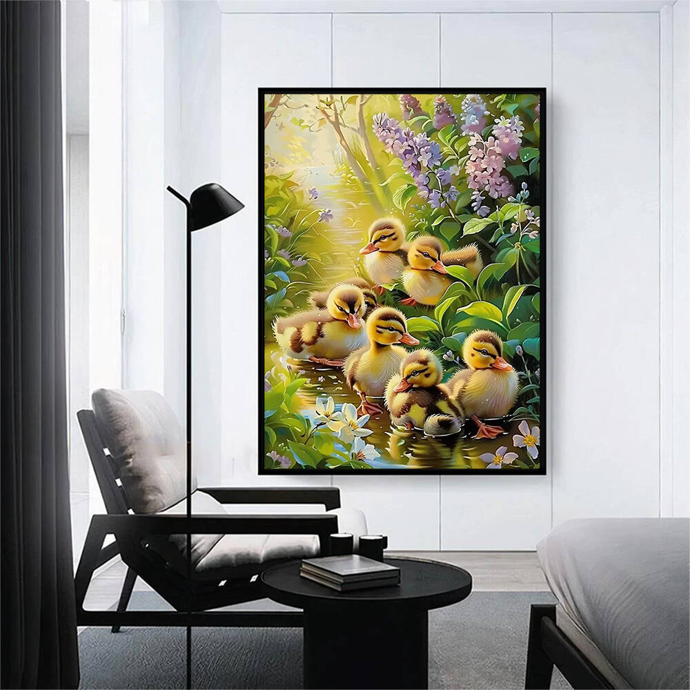 Frameless, 5D DIY Diamond Pain - Art Craft Duck ulasan dan harga