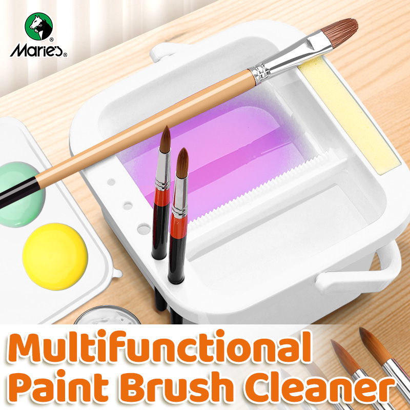 Marie's White Paint Brush Clea - Watercolor Brush Pen ulasan dan harga