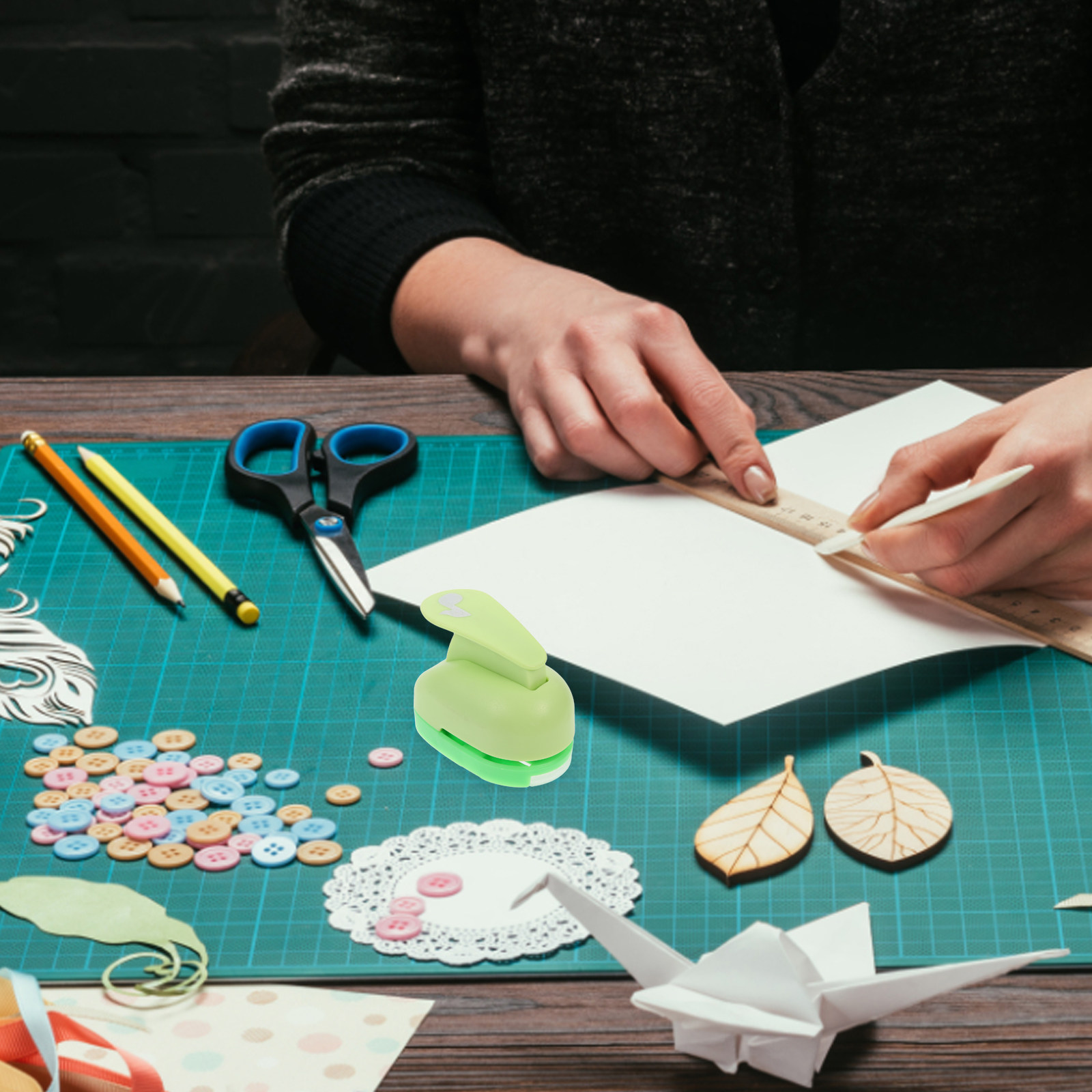 Easy to Use Manual Paper Punch - Art Craft Easy With Paper ulasan dan harga