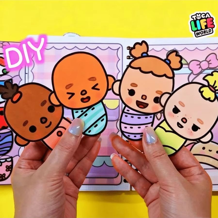 3D Baby Room Sticker Quiet Boo - Art Craft 2 Year Olds ulasan dan harga