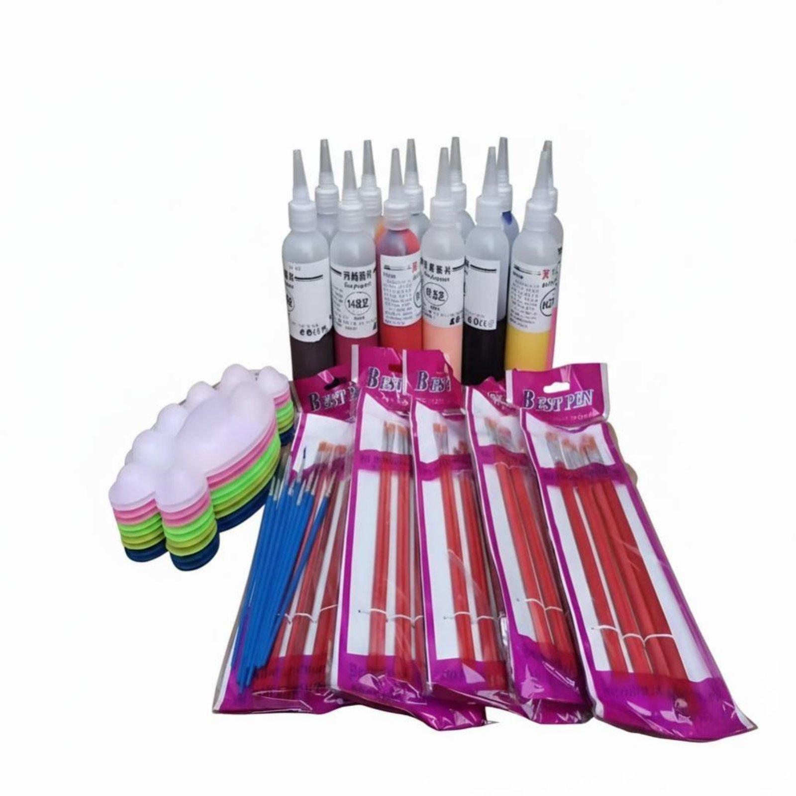 Complete Acrylic Paint Kit for - Art Craft Kite ulasan dan harga