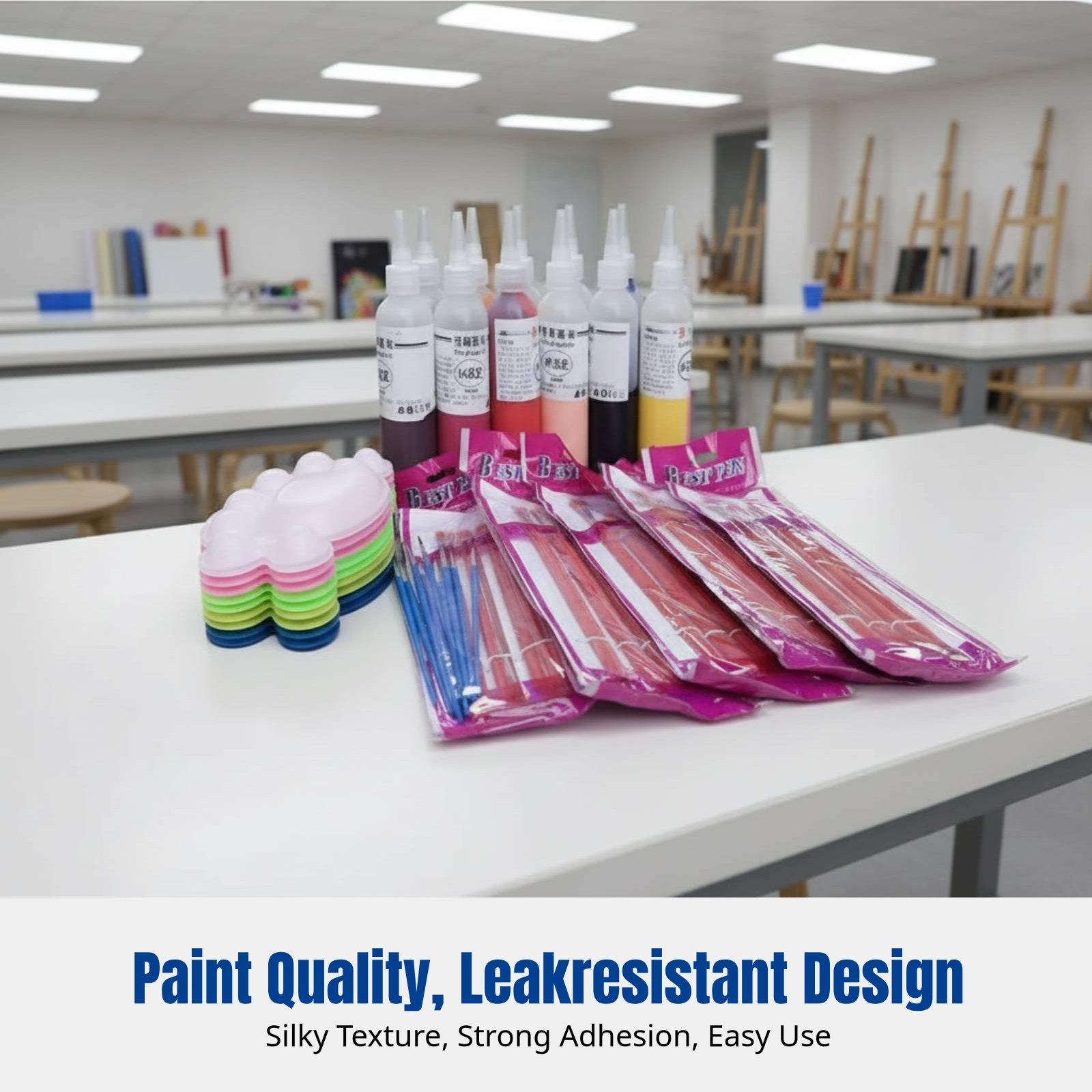 Complete Acrylic Paint Kit for - Art Craft Kite ulasan dan harga