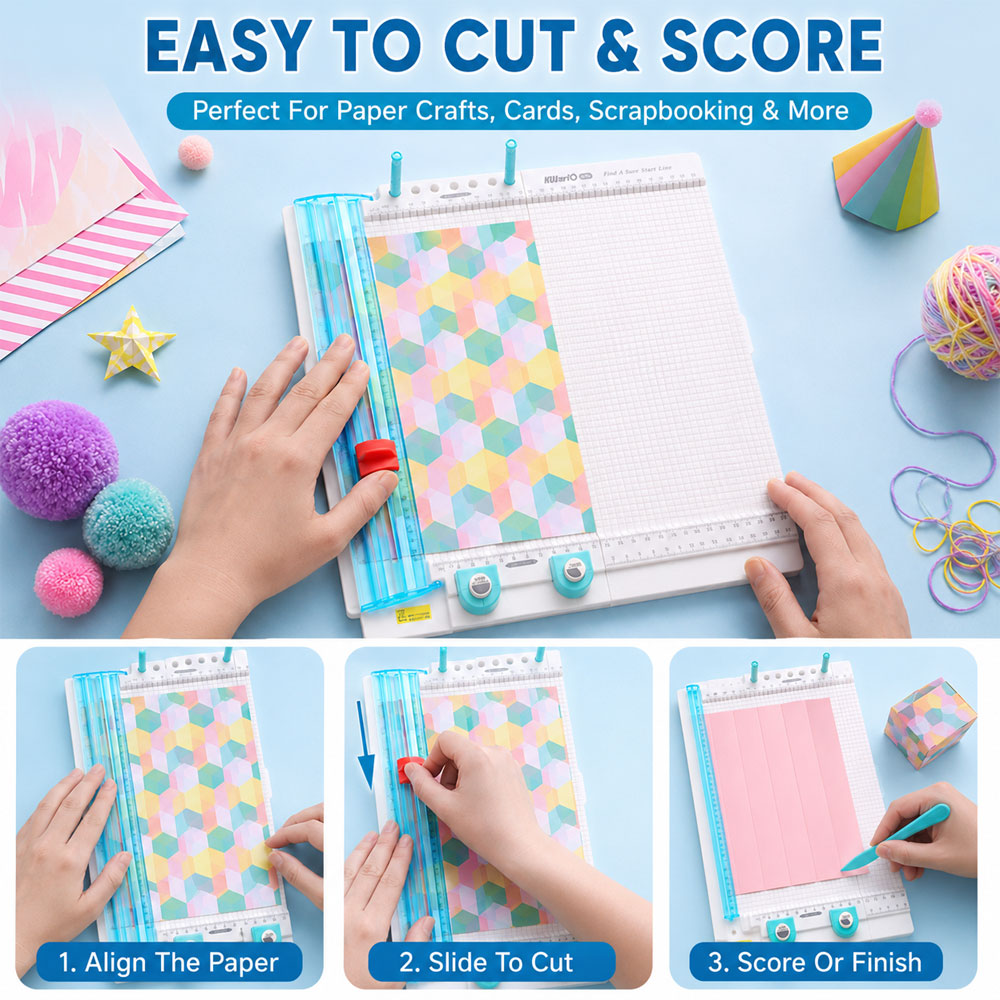 7-in-1 Paper Trimmer & Scoring - Art Craft Board ulasan dan harga