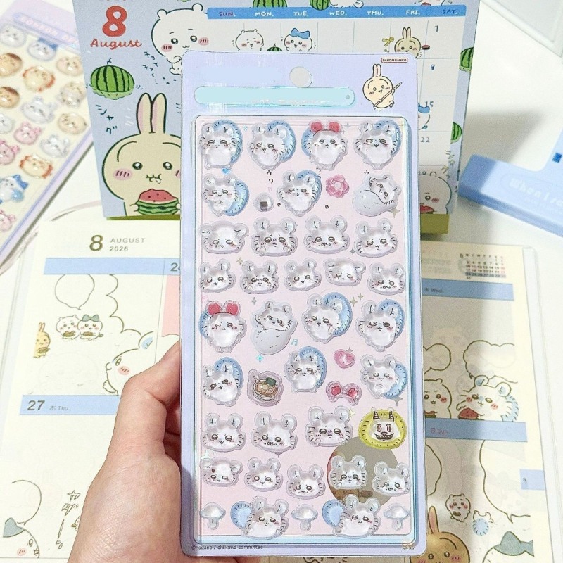 Cute Epoxy Stickers All Pastel - Art Craft Materials ulasan dan harga