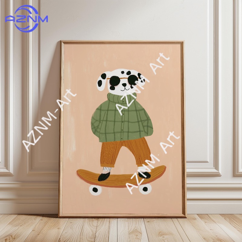 1PC Funny Animal Skateboarding - Art Craft Duck ulasan dan harga