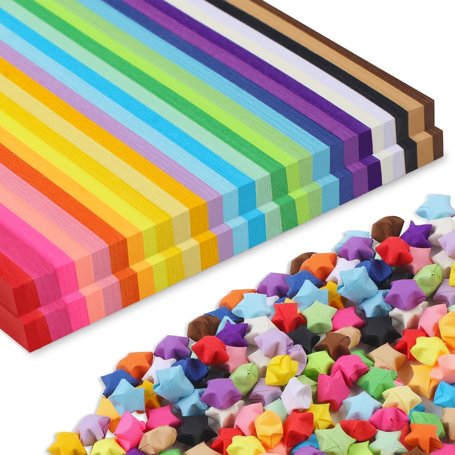1080/2160 Sheets Origami Star  - Art Craft In Paper ulasan dan harga