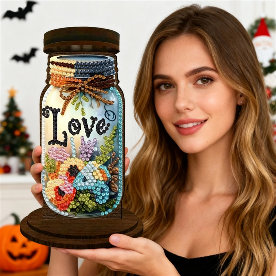 Love candle holder Halloween h - Art Craft Halloween ulasan dan harga