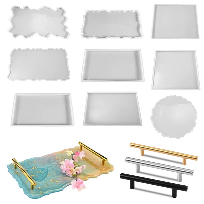 Tray Epoxy Resin Silicone Mold - Art Craft Board ulasan dan harga