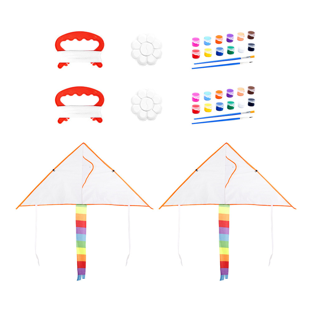 DIY Blank Kite Set for Kids 2  - Art Craft Kite ulasan dan harga