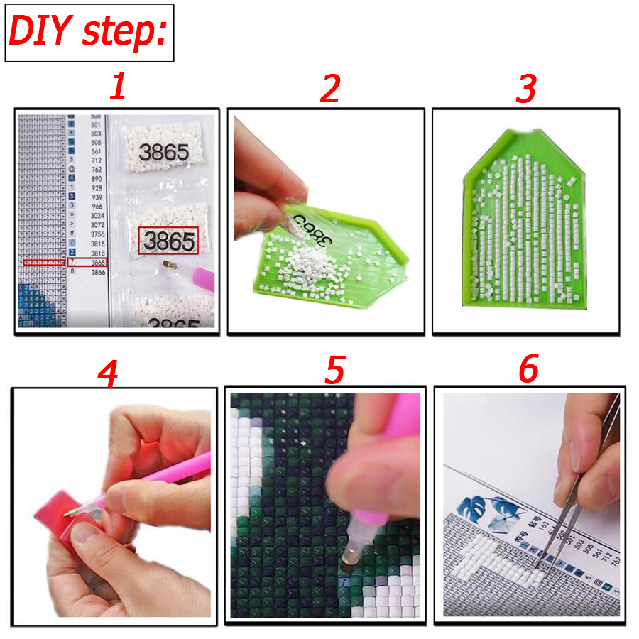 Forest Candle Landscape Diamon - Art Craft Easy With Paper ulasan dan harga