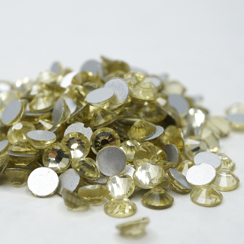 Topaz Jonquil 1440pcs SS10-SS2 - Art Craft Glasses ulasan dan harga