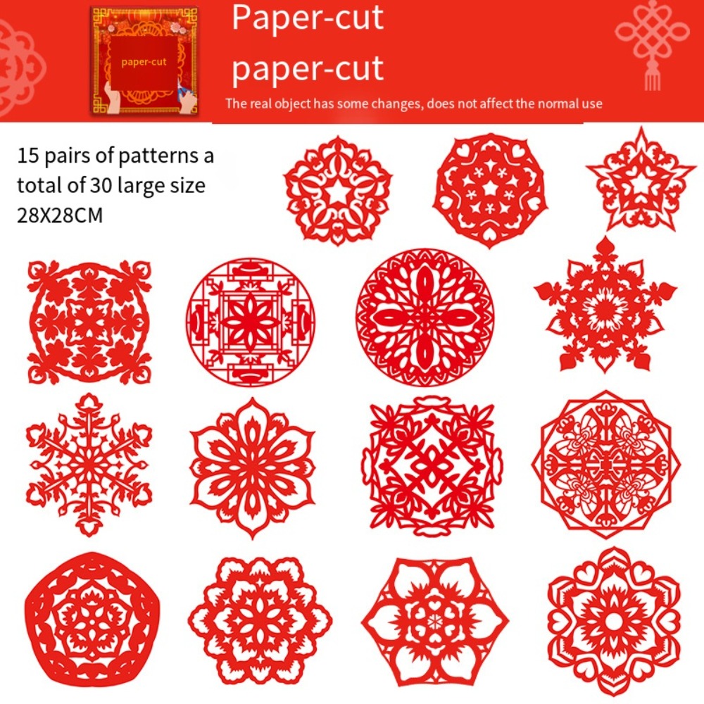 Traditional DIY Paper-cut Chin - Art Craft Easy With Paper ulasan dan harga
