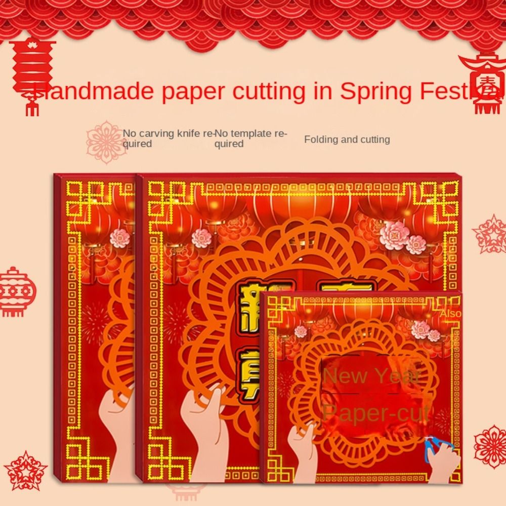 Traditional DIY Paper-cut Chin - Art Craft Easy With Paper ulasan dan harga