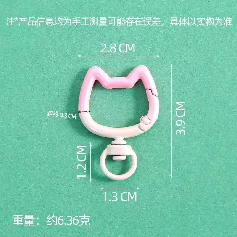 5-10PCS Gradient Cute Cat Clas - Art Craft Making ulasan dan harga