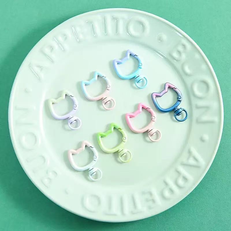 5-10PCS Gradient Cute Cat Clas - Art Craft Making ulasan dan harga