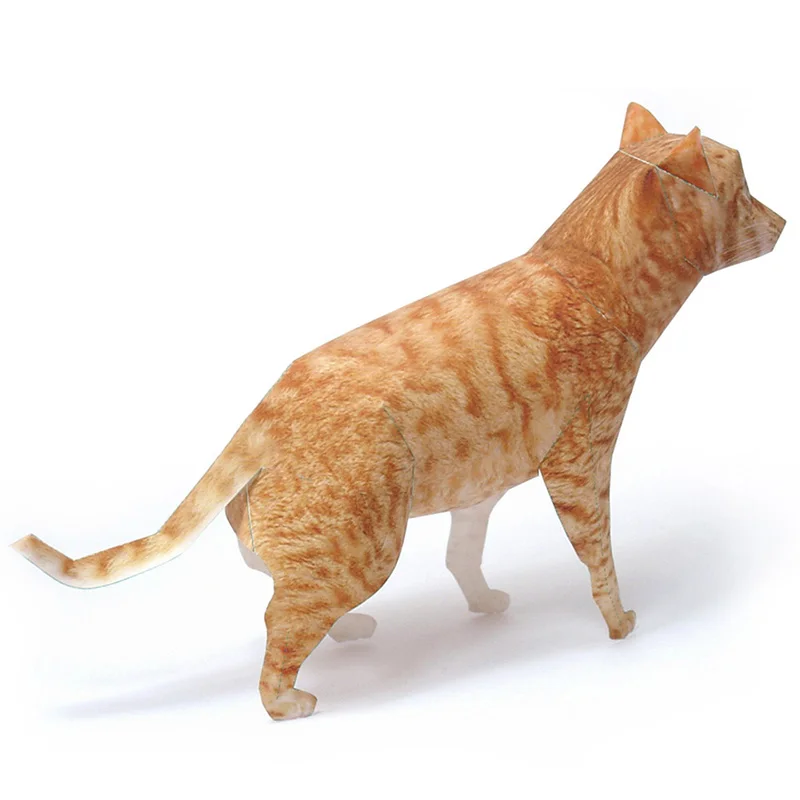 Ocicat Cat Orange Tabby Origam - Art Craft Cat ulasan dan harga